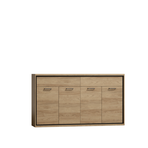 Komoda do salonu COMO 177 cm w kolorze natural hikora
