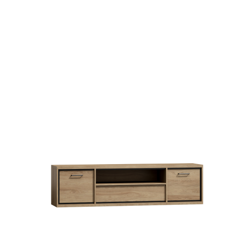 Szafka pod telewizor COMO 181 cm w kolorze natural hikora Szafka pod telewizor COMO 181 cm w kolorze natural hikora