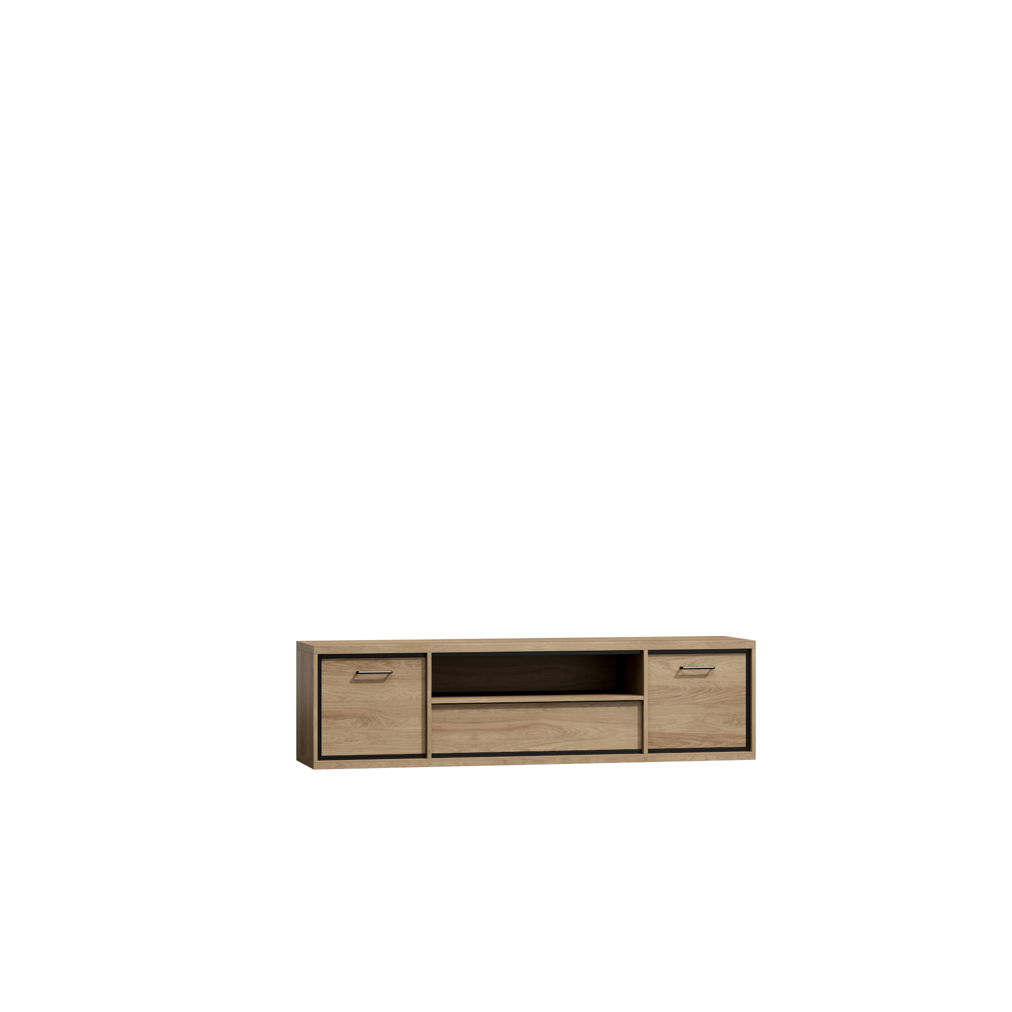 Szafka pod telewizor COMO 181 cm w kolorze natural hikora