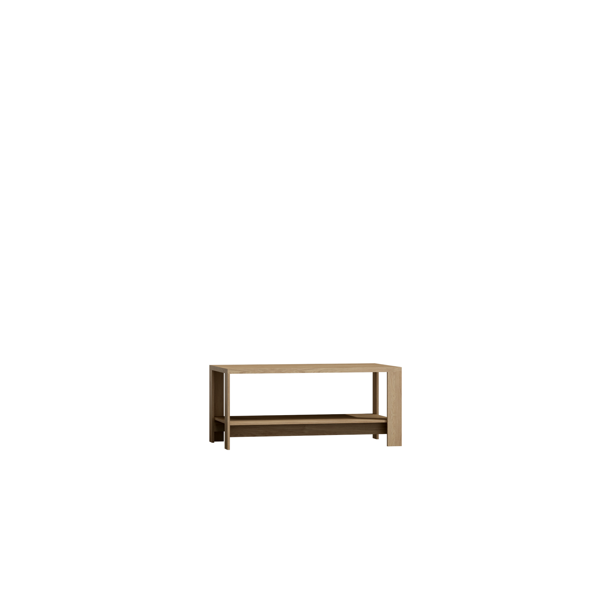 Stolik kawowy COMO 120 cm w kolorze natural hikora