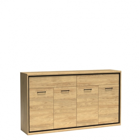 Komoda do salonu COMO 177 cm w kolorze natural hikora Komoda do salonu COMO 177 cm w kolorze natural hikora