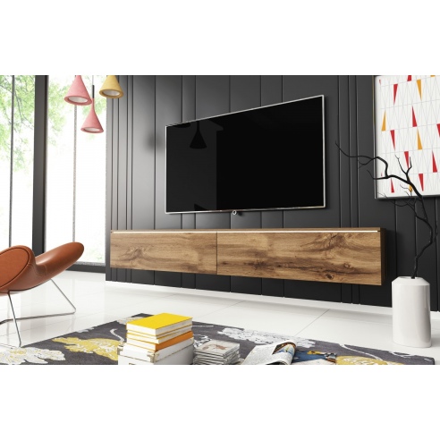 Szafka pod telewizor DIDI 180 cm dąb wotan Szafka pod telewizor DIDI 180 cm dąb wotan