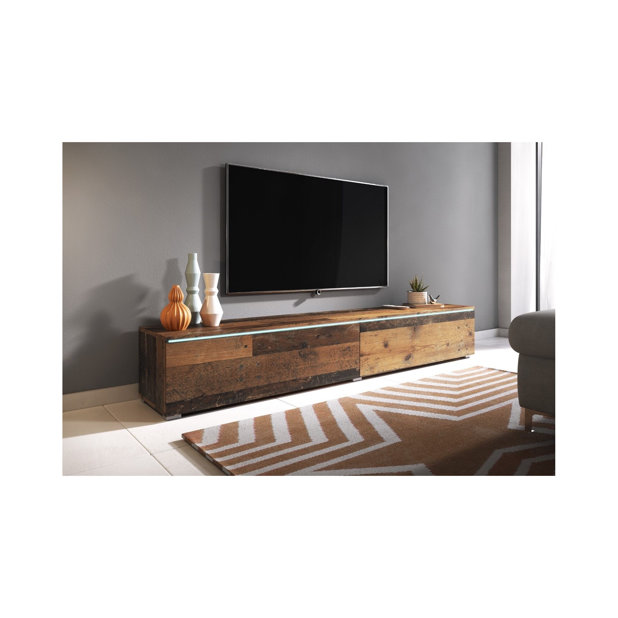 Szafka pod telewizor DIDI 180 cm old wood