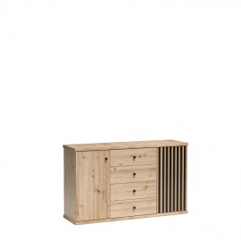 Komoda do salonu MALI dąb artisan