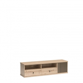 Szafka pod telewizor MALI dąb artisan