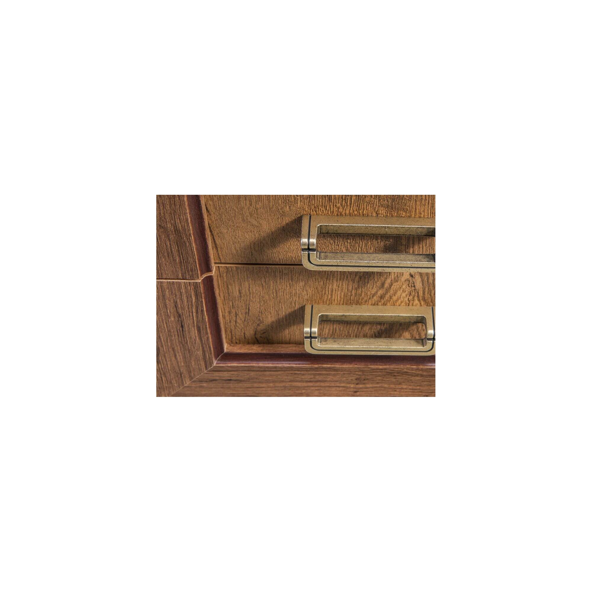 Witryna do salonu KLASI 90 cm w kolorze dąb lefkas