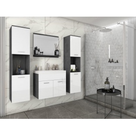 Komplet mebli łazienkowych MONAL XL matera/biały