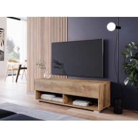 Wąska szafka pod TV ANNE w kolorze Kastanien Breslau