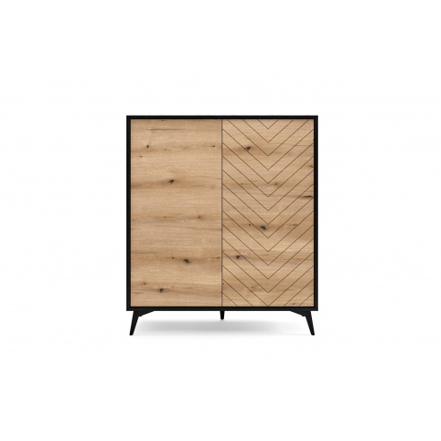 Komoda DIAMOND na metalowych nogach