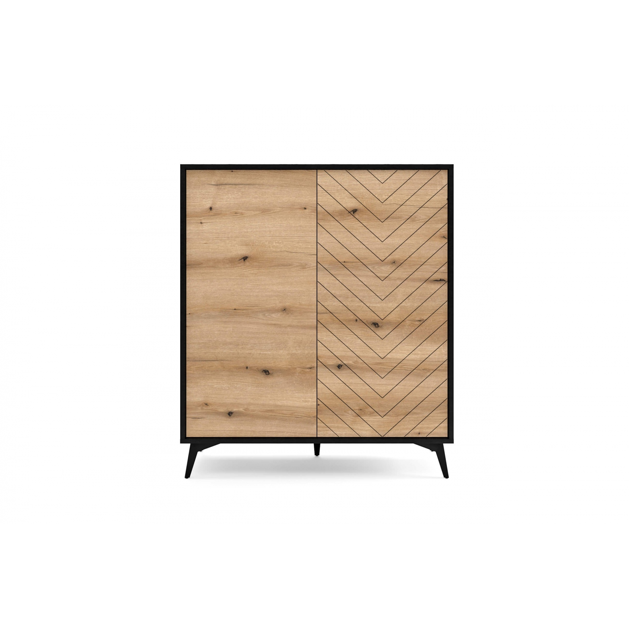 Komoda DIAMOND na metalowych nogach