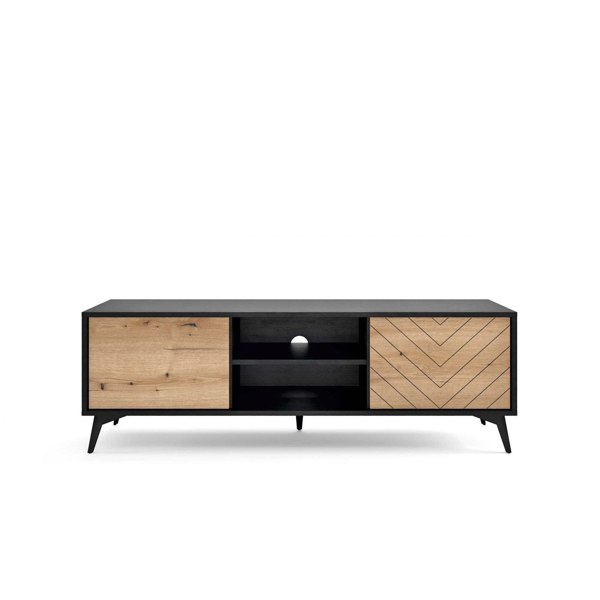 Szafka RTV DIAMOND na metalowych nogach