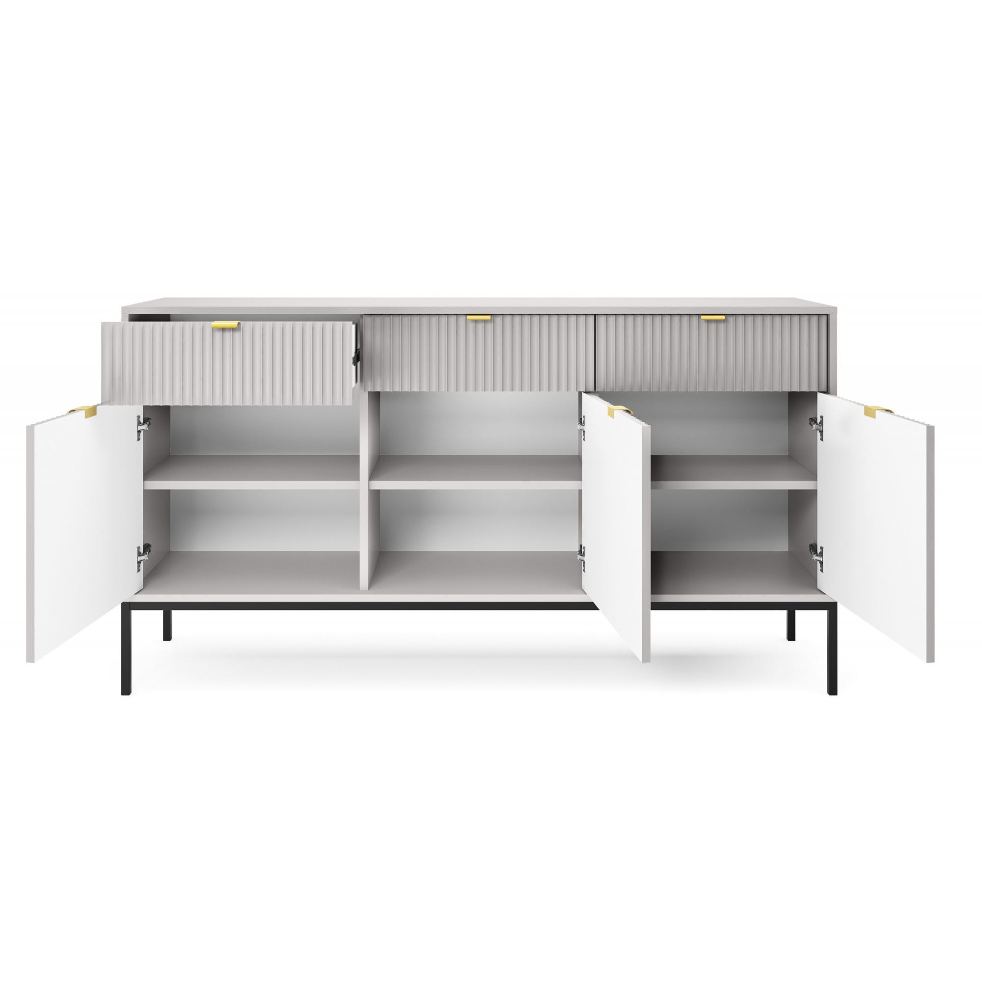 Komoda NOVA na metalowych nogach