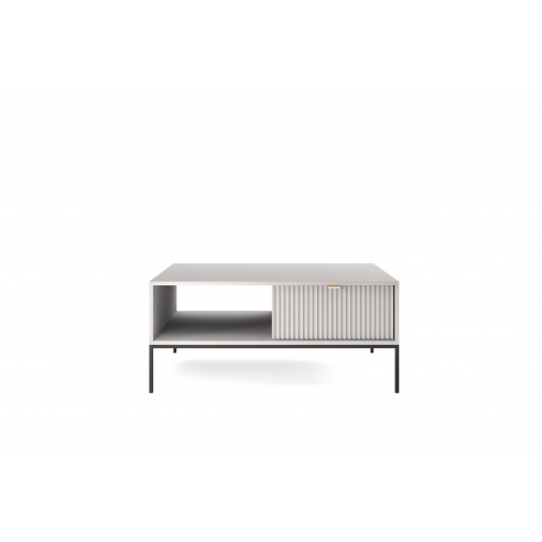 Stolik kawowy NOVA na metalowych nogach