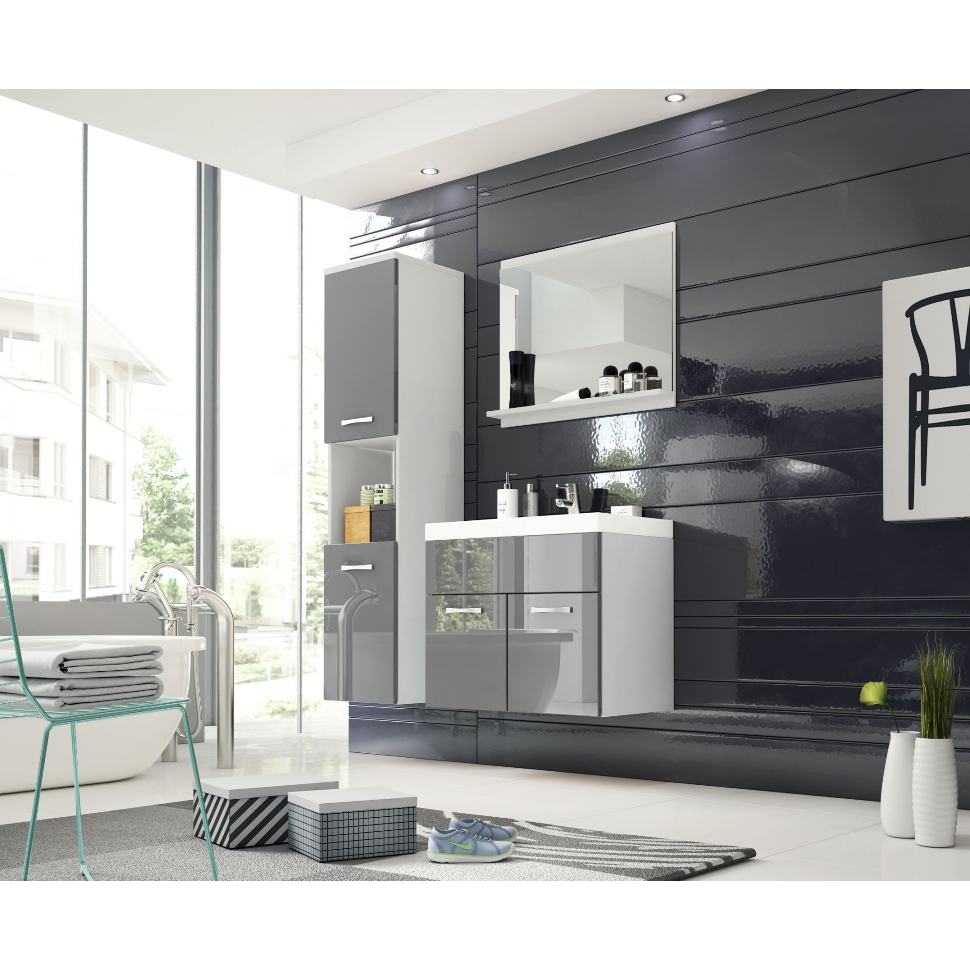 Zestaw mebli łazienkowych Montreal